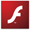 logo adobe flash